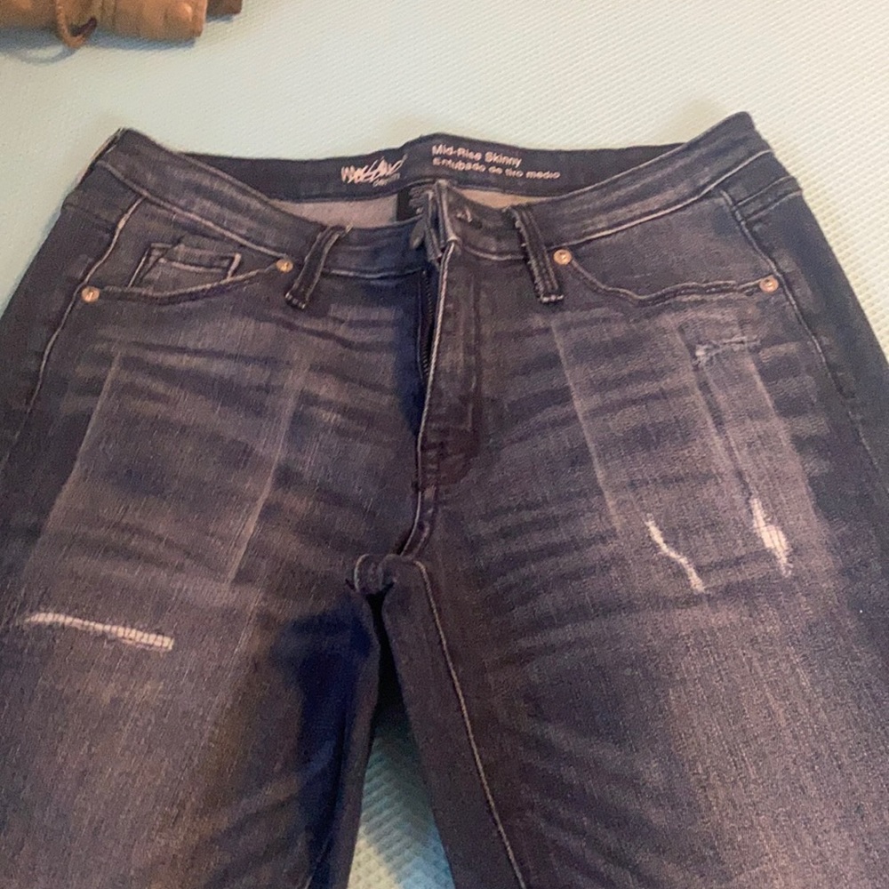 Massimo mid rise skinny jeans